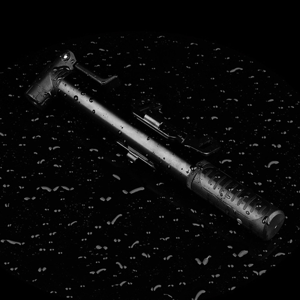 Bike Pump Frame Mount - مضخة دراجات محمولة من سبائك الألومنيوم،