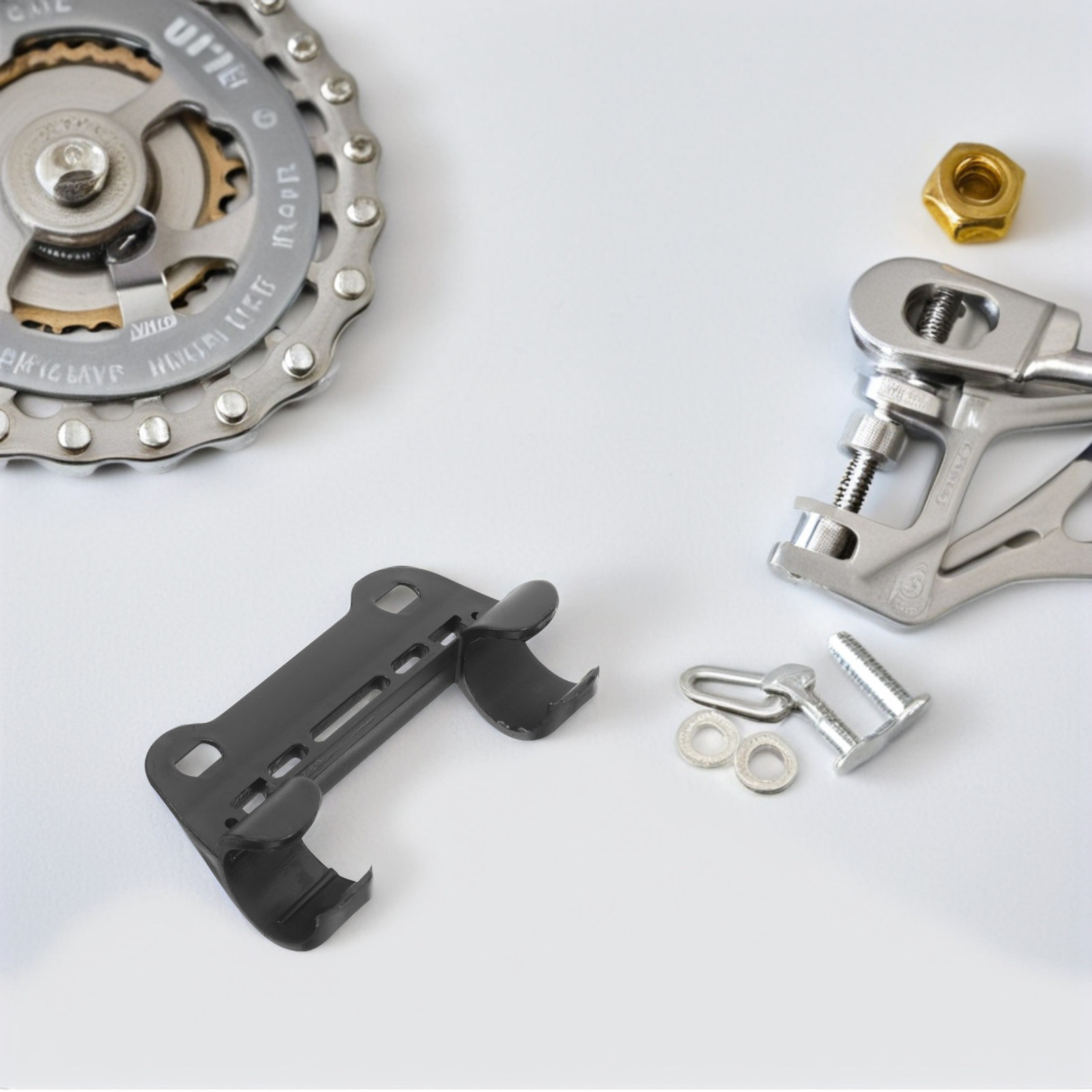 Bike Pump Frame Mount - 5 قطع من مشابك تثبيت المضخة