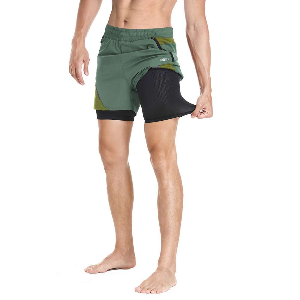 شورت رياضي للرجال من ARSUXEO 2 - مراجعة Cycling Commuter Pants وسعره